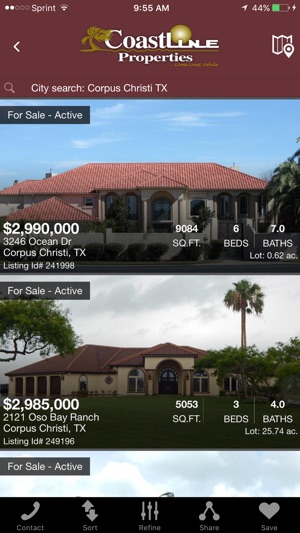 Coastline Properties Corpus Christi Real Estate(圖2)-速報App