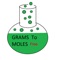 The grams to moles free chemistry app teaches students new to chemistry how to convert grams of a compound to moles of a compound, moles of a compound from grams of a compound, and calculate the Molar Mass of a compound from the chemical formula of the compound