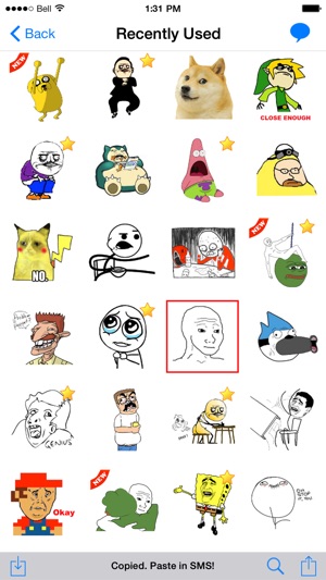SMS Rage Faces Pro
