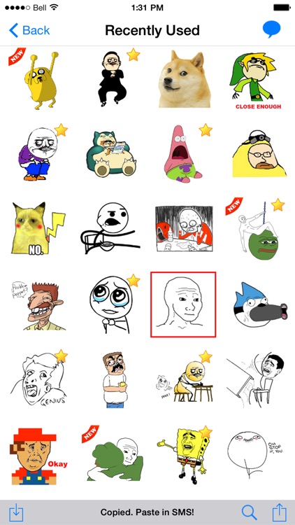 SMS Rage Faces Pro