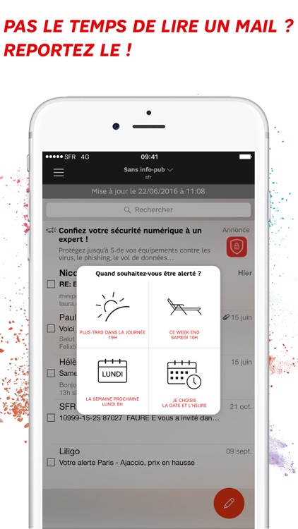SFR Mail – l’application de messagerie pour emails screenshot-3