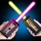 Laser Sword joke - this is a game application simulator joke lightsaber