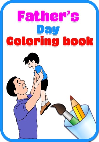 Father's Day Coloring Book - For Toddlers screenshot 4