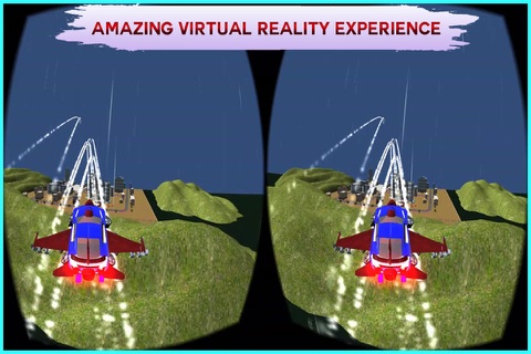VR Flying Car Flight Simulator – The best game for google cardboard Virtual Reality screenshot 3