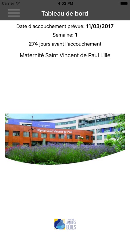 Maternité Saint Vincent de Paul, ma grossesse