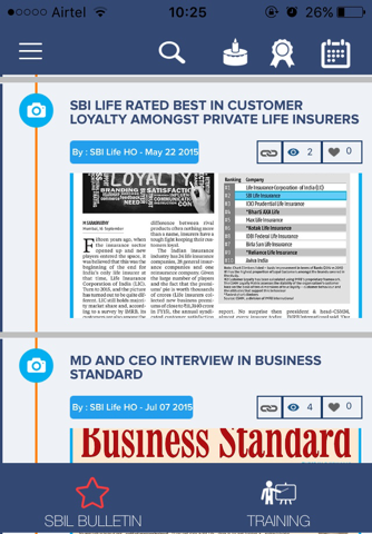 SBI Life Mobcast screenshot 2