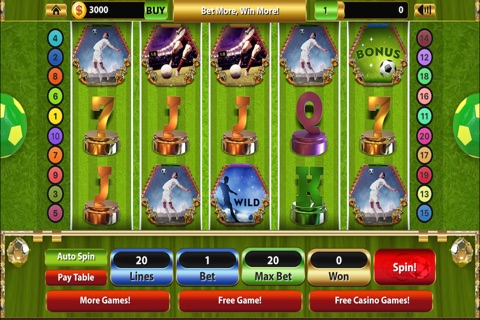 777 Mega Slots Euro & Copa Football Championship Cup Slots Of Games: Free Slot Of Jackpot ! screenshot 2
