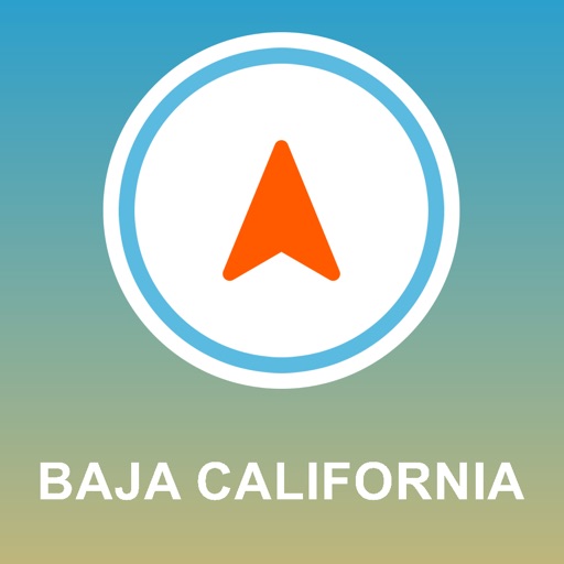 Baja California, Mexico GPS - Offline Car Navigation icon