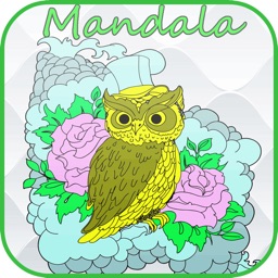 Mandala Coloring Page For Adult : Best Colors Therapy Stress Relieving Book Free