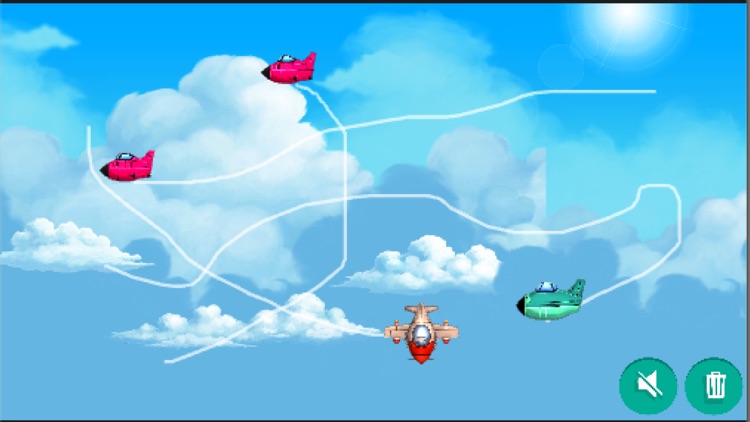 うごく飛行機のお絵描き-無料版-【こどもの知育アプリ】