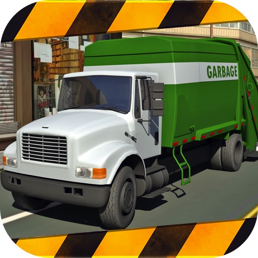 City Cleaner Garbage truck simulation Icon