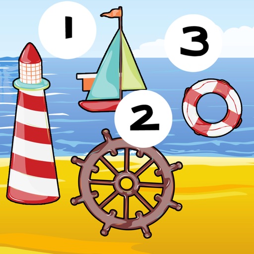 123 Count-ing Game- s For Sailing Kid-s iOS App