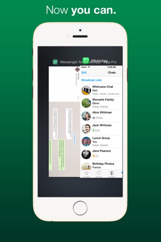 Messenger Pro for WhatsApp App screenshot 3