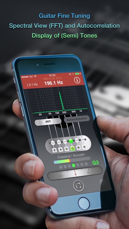 Simple Chromatic Guitar Tuner