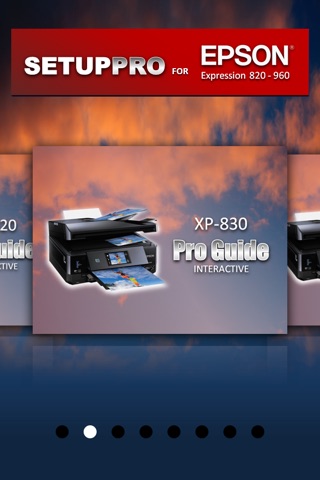 Setup Pro for Epson Expression 820, 830, 850, 860, 950 & 960 Series screenshot 2