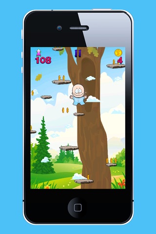 Funny Baby Bounce Jump Game screenshot 3
