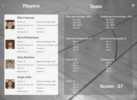 Basketball Data screenshot 4