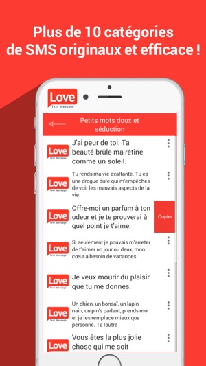 Love SMS - Idée de message romantique d'amour secret(圖3)-速報App