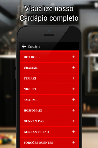 Entrega Sushi - O Seu Delivery Oriental screenshot 2