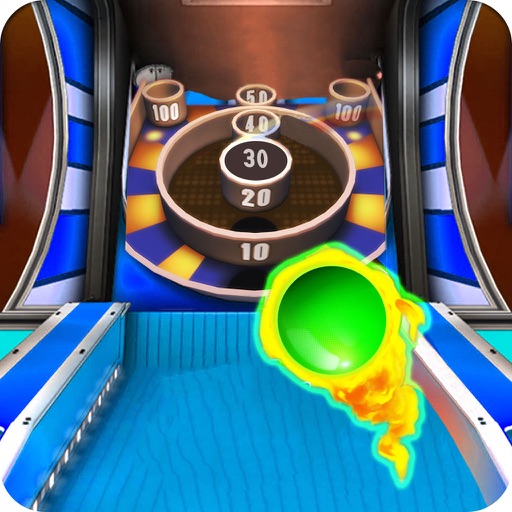 Roller Skee Ball - American Bowling Arcade Play in Hoops
