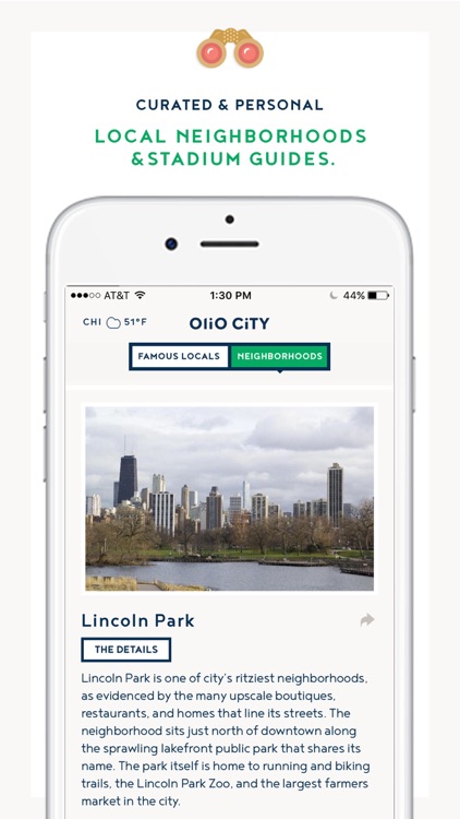 Olio City: personalized city guides & insider tips