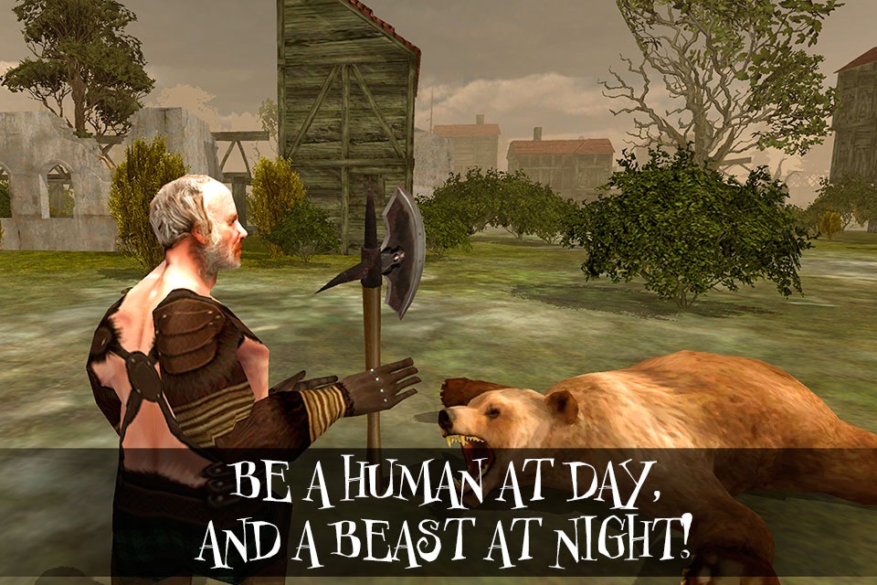 Night Werewolf Survival Simulator 3D screenshot 2