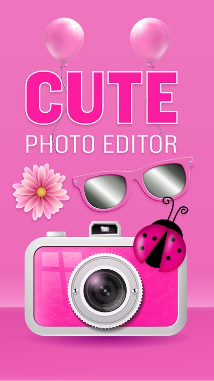 Cute Photo Editor – Make Pretty Girly Pic.s With Love.ly Stickers & Frames