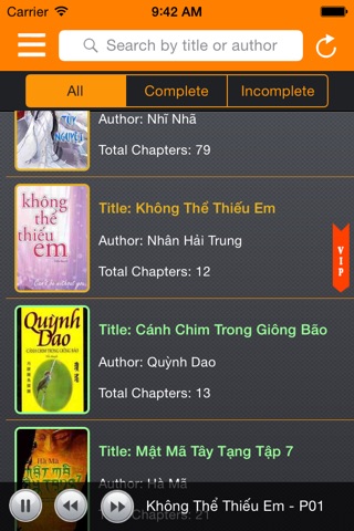 Tiểu Thuyết - Ngôn Tình Audio screenshot 3