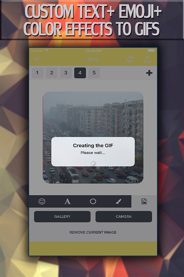 Gif Creator - Photo + Text + Emoji screenshot 3