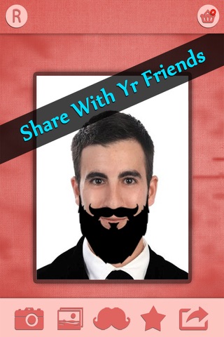 Mustache Booth : Grow & Morph a Hilarious Beard on Your Face screenshot 3