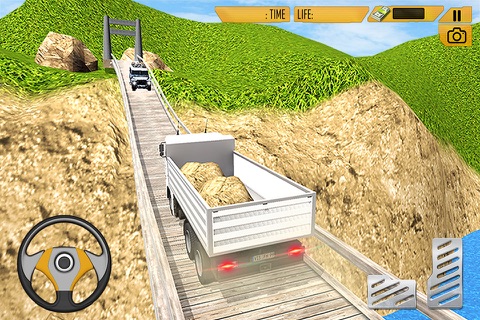 Extreme Off-Road Construction Truck Driver 3D Simulator : Legendary Excavator Game screenshot 4