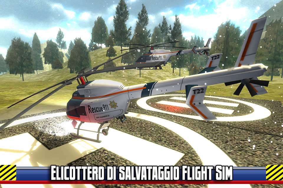 911 Rescue Helicopter Flight Simulator - Heli Pilot Flying Rescue Missions screenshot 2