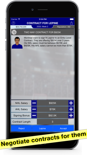 Hockey Agent: Team Manager sim(圖3)-速報App