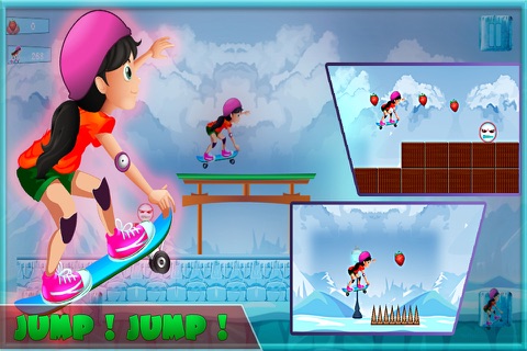 Stunt Girl: Ride on Extreme Skateboard Pro screenshot 3