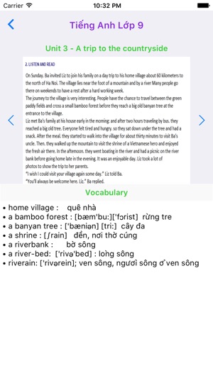 Tieng Anh Lop 9 - English 9(圖4)-速報App