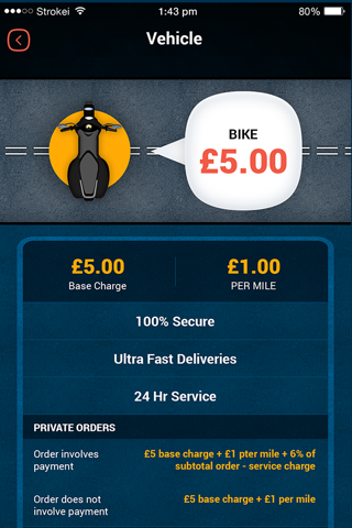 iDeliver2 - 24 Hour Delivery App screenshot 3