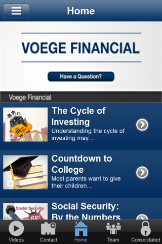 Voege Financial screenshot 2