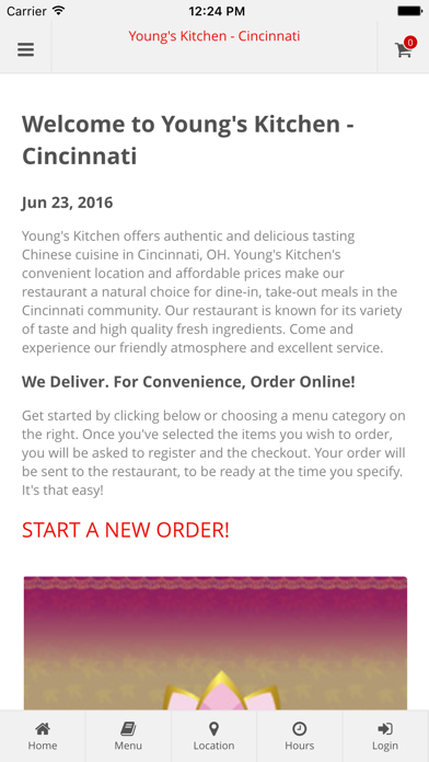 How to cancel & delete Young's Kitchen - Cincinnati Online Ordering from iphone & ipad 1