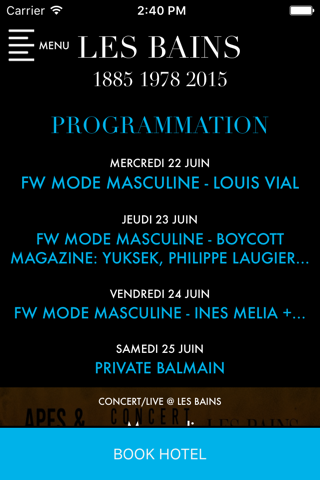 Les Bains Paris screenshot 3