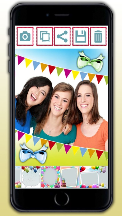 How to cancel & delete Birthday frames for photos - collage and image editor from iphone & ipad 3