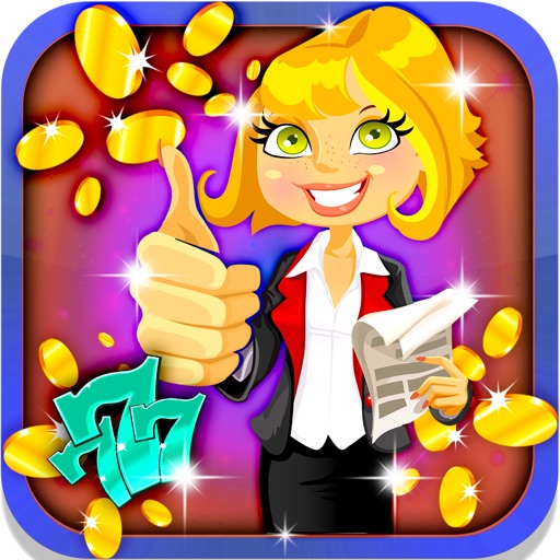 Lucky Office Slots: Join the fabulous gambling company and be the employee of the month iOS App