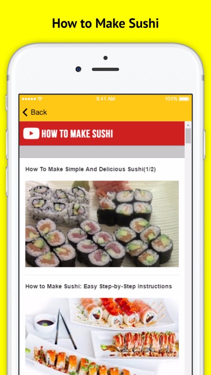 How to Make Sushi