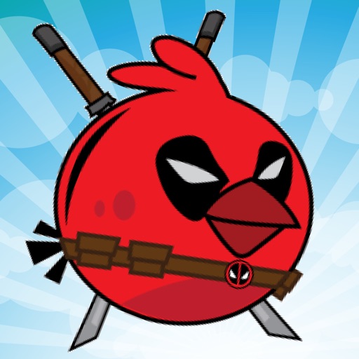 Flappy Superhero - Deadpool Version iOS App