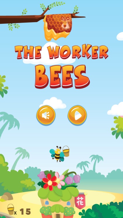 The Worker Bees Pong Pong! Keep Fighting : Free Games for Kids