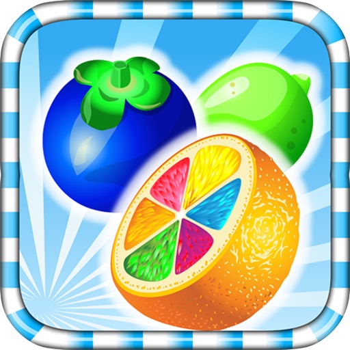 Crazy Fruit Connect Line Icon