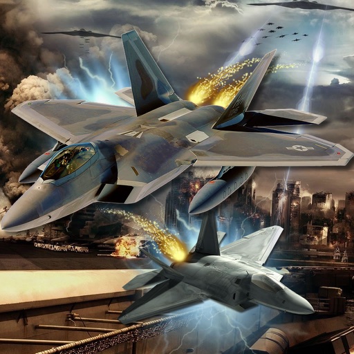 A Driving Fast Of F 22 - Amazing Air War Game icon