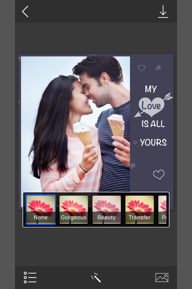 Valentine's Day Photo Frame - Romantic Picture Frames & Photo Editor screenshot 3