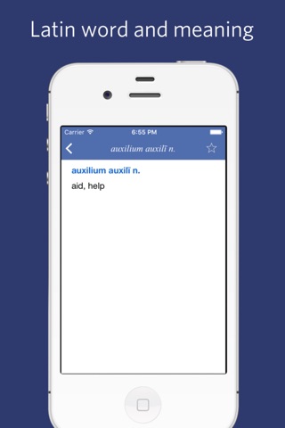 Latin for American - vocabulary screenshot 2