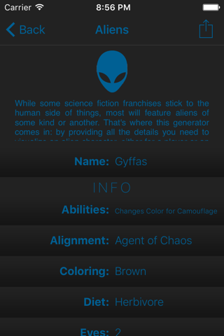 DungeonRoller - Random Stats - náhled