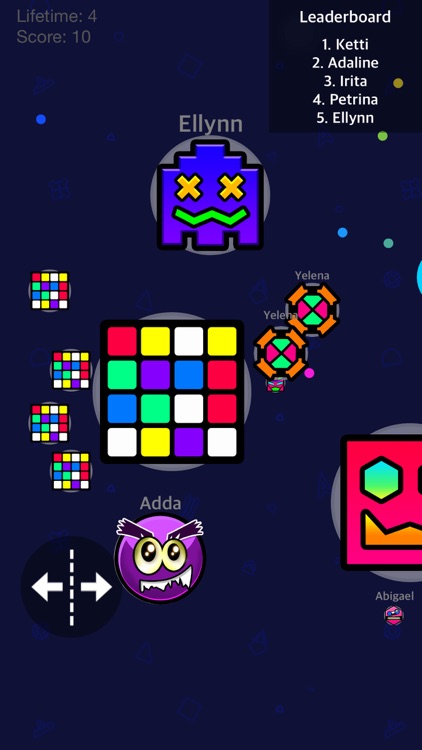 Battle of Geometry - Agar vs. slither dash up meltdown .io by Nam Tran